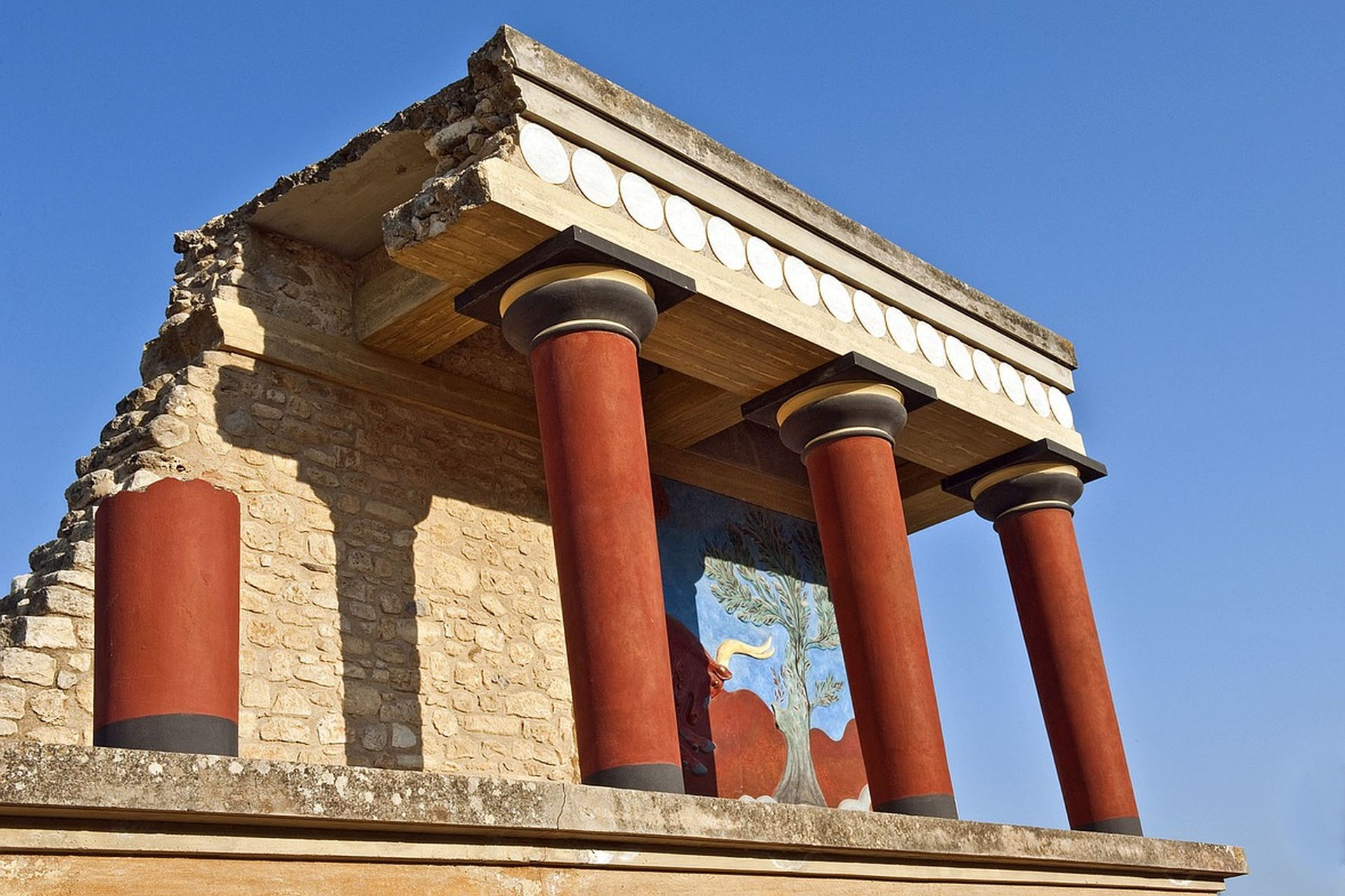 Knossos op Kreta - Griekenland