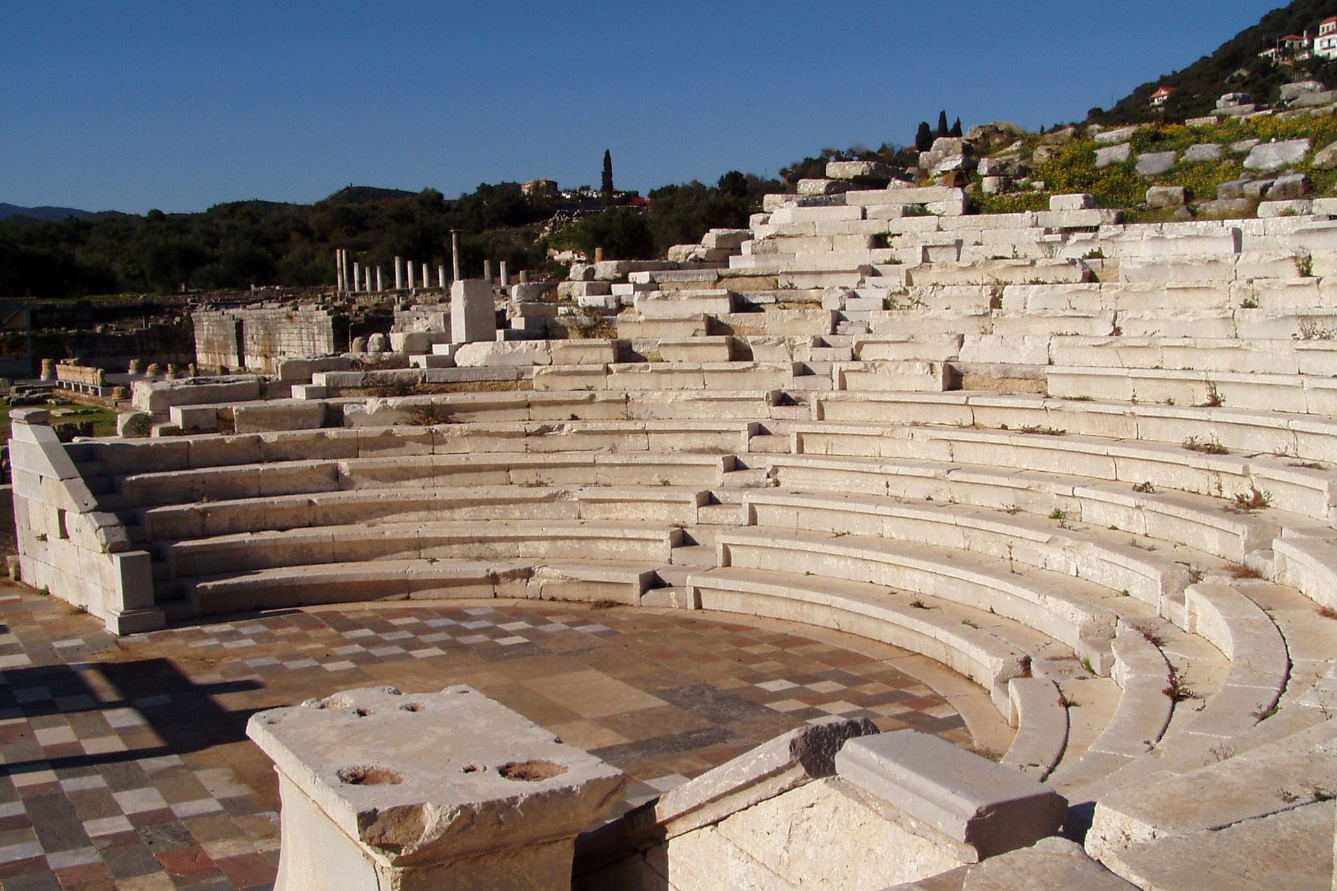 Theater in Messini, Peloponnesos