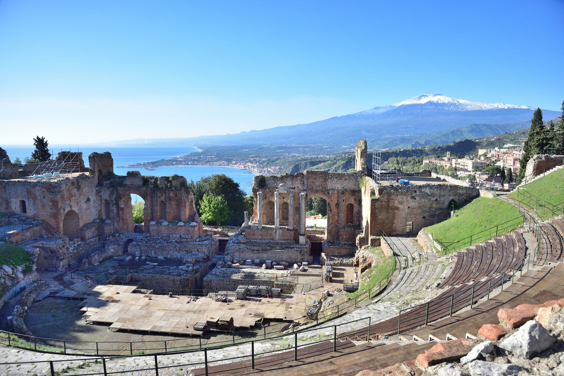Bezoek het Teatro Greco in Taormina op Sicilië
