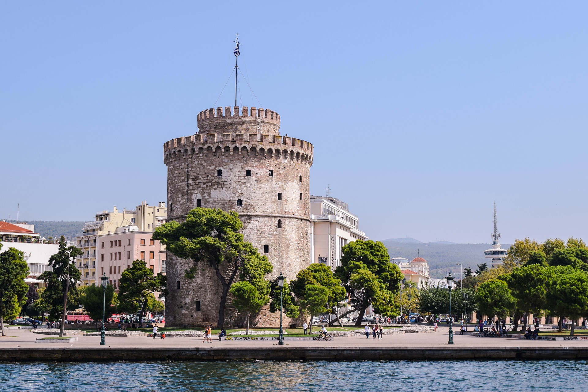 De Witte Toren in Thessaloniki