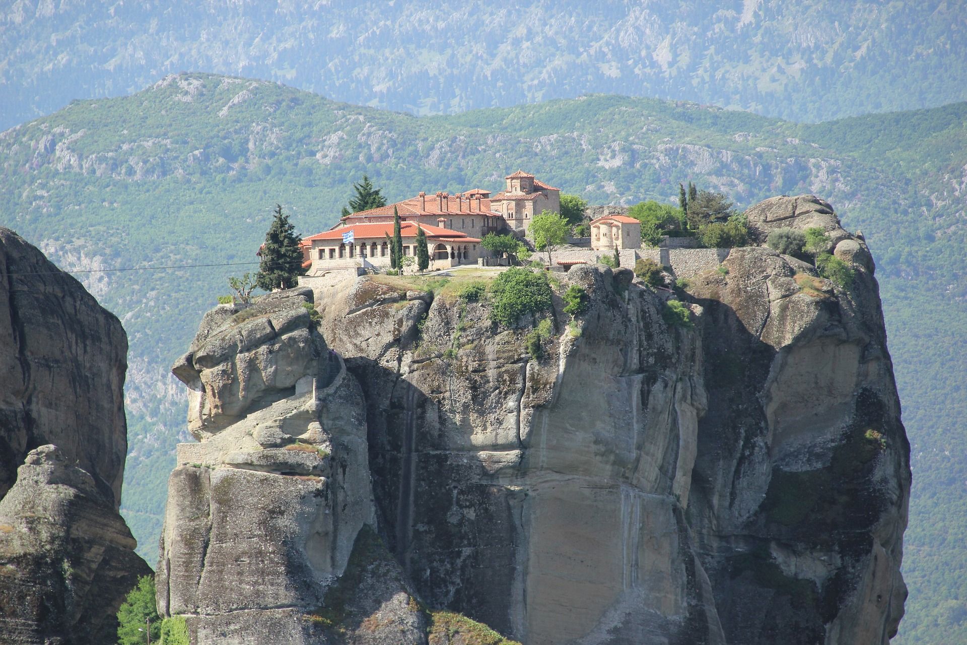Meteora kloosters in Griekenland