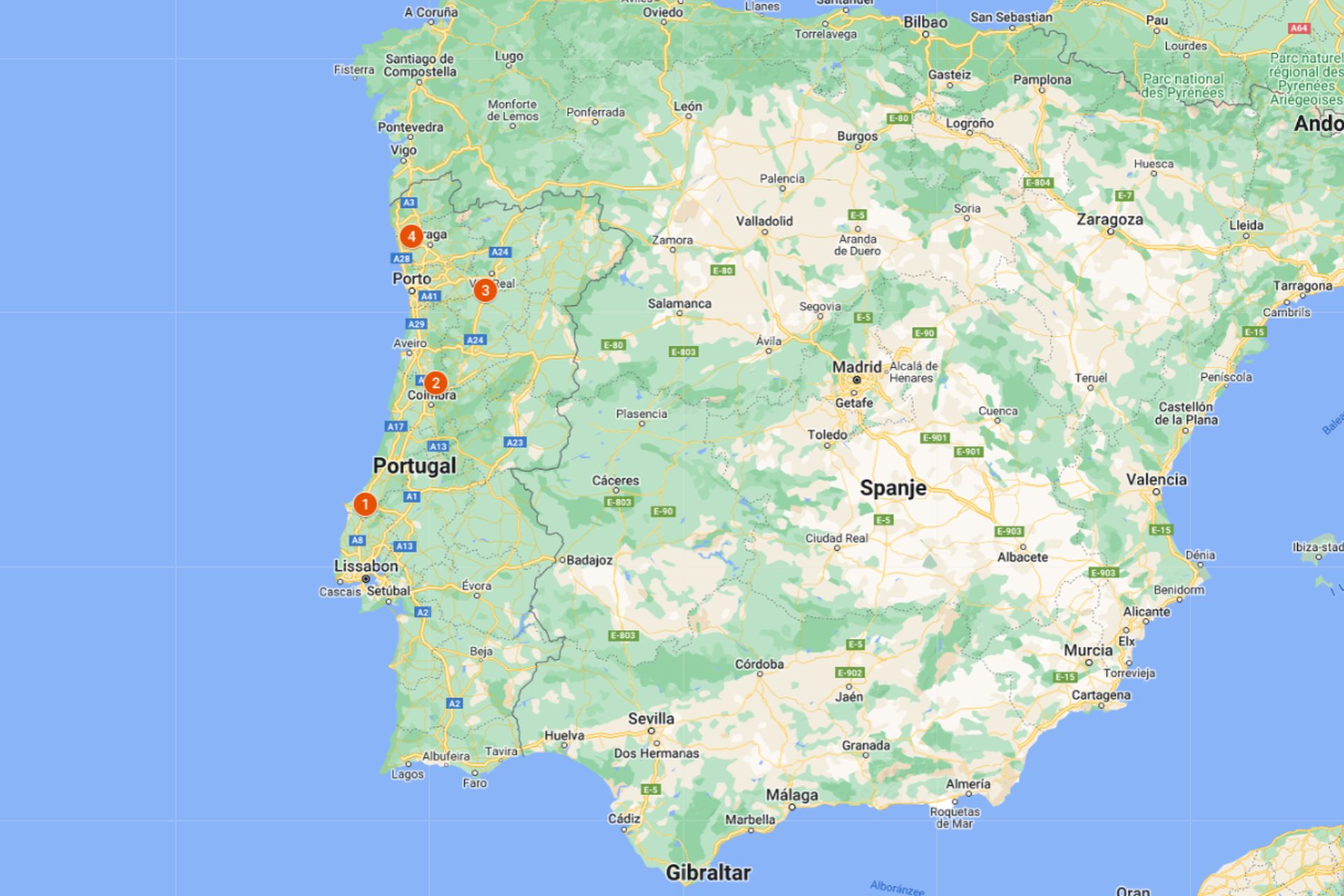 Rondreis door historisch Midden & Noord Portugal