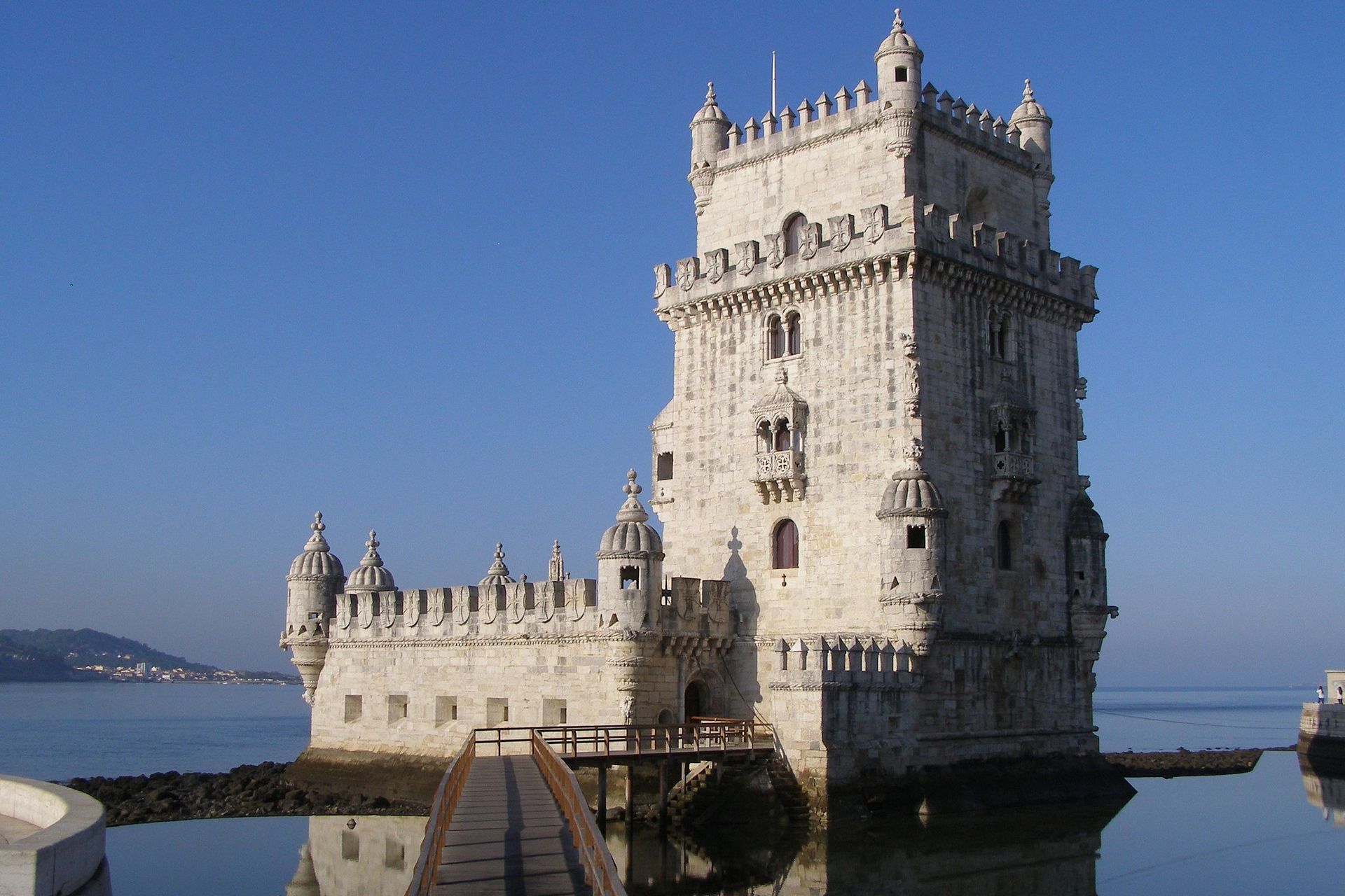 De Torre de Belém in Lissabon