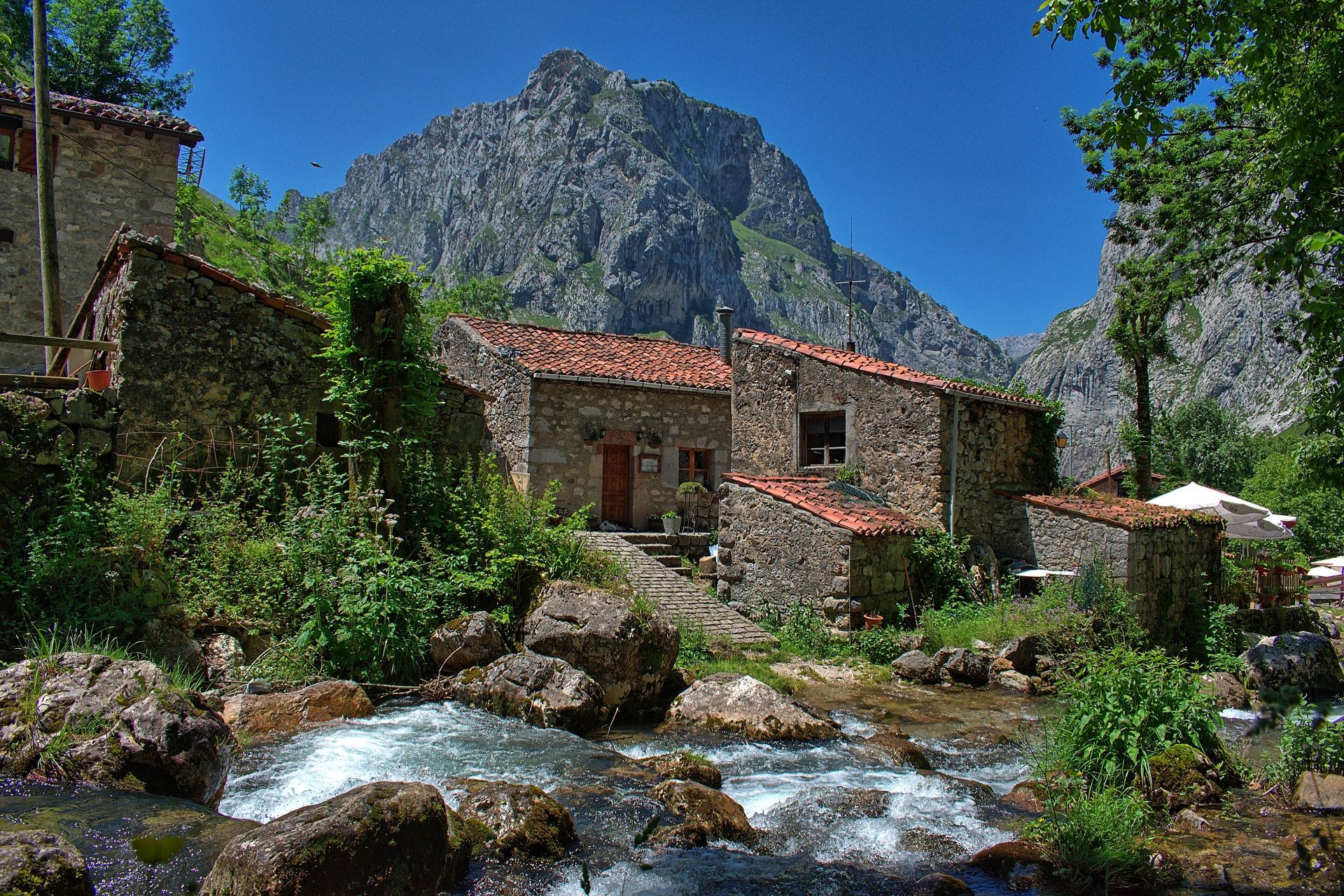 Landschap in Asturië - Noord-Spanje