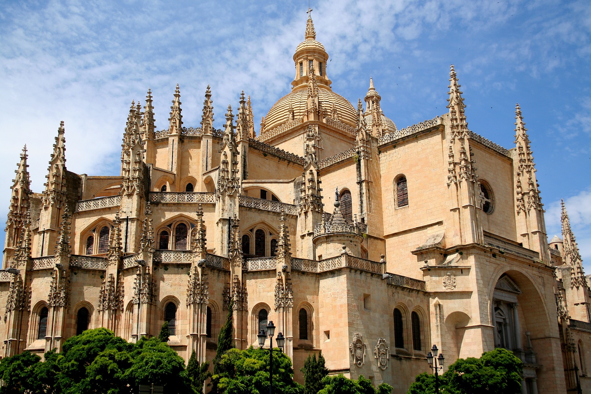 Kathedraal in Segovia - Huurauto Spanje